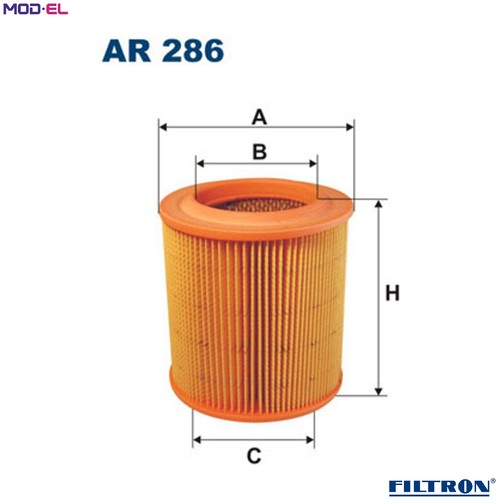 Air filter 286 for - 286, morgan