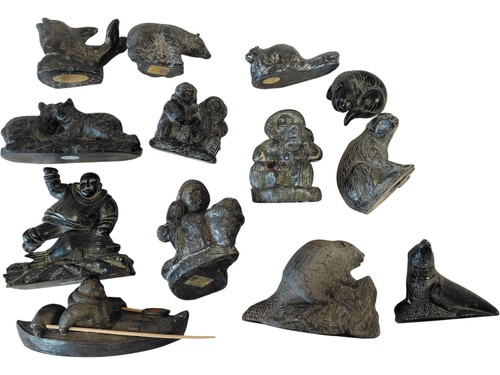Handcrafted inuit animal - handcrafted,
