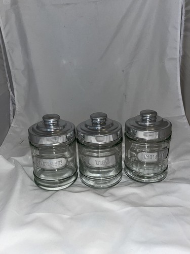 Coffee tea sugar - canister, set