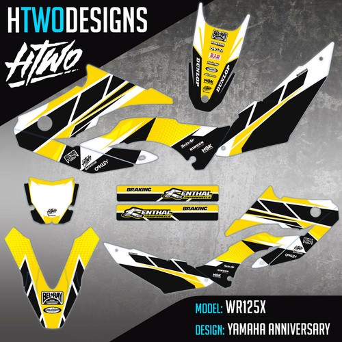 Wr125 graphics stickers fit - stickers,