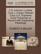 MILLER - C D Johnson Lumber