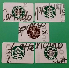 STARBUCKS CARDS 2026 " 5