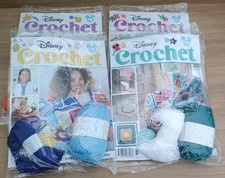 Disney Crochet Magazines 4 Issues No71/72/73/74 New In Packaging 