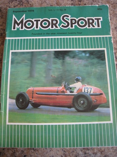 Motor sport sep 1978 - sport, 131