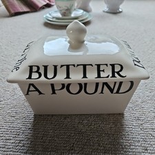 Emma Bridgewater Toast And Marmalade 2000 Don’t Let Cat Get The Butter Dish