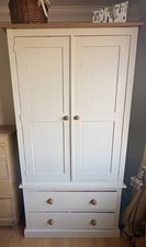 Solid pine Double Wardrobe /