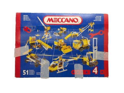 Boxed vintage meccano 4 - vintage, no.