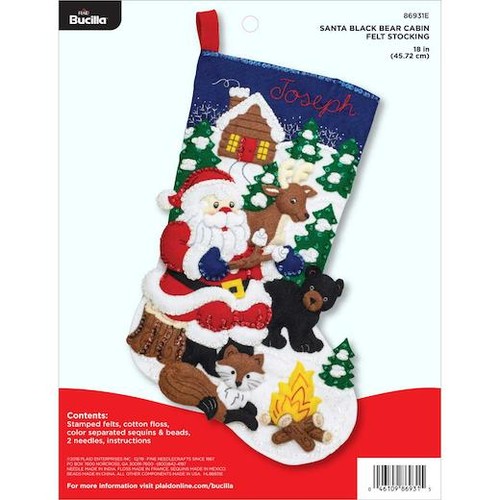 Bucilla felt christmas - bucilla, 18"