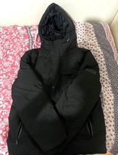 Everlast Sn51 Mens Hooded Puffer Jacket Outerwear - Heavyweight Black 3XL BNWT