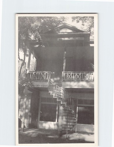Postcard spiral staircase - postcard,