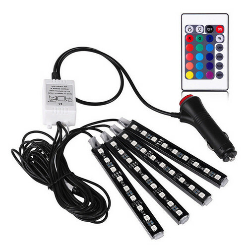 Waterproof rgb led - 4x, under