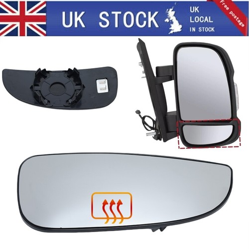 Right door wing mirror glass - door,