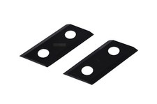 2 x Reversible blades for Ryobi RSH 2545B RSH2400R / RAC351 shredder garden s...