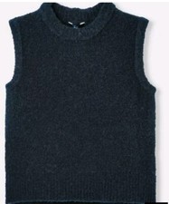 JOULES Lily NAVY Bouclé Vest