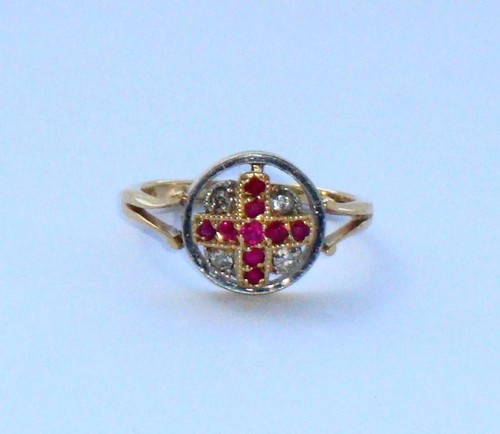 Exceptional rare antique 18ct - exceptional,