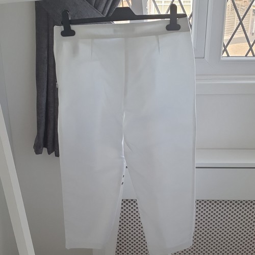 Woman white cropped - m&s,