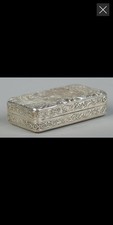 Antique Edwardian Silver Box