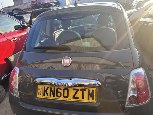 Fiat 500 2010 tailgate - fiat,