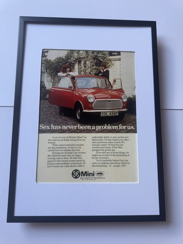 New framed 1976 classic mini - classic,