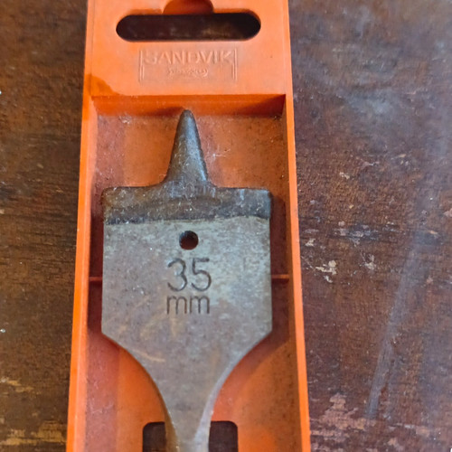 Sandvik spade flat bit 35mm - flat,