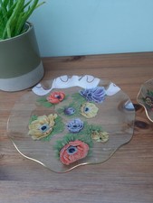 Vintage Chance Glass Ruffled