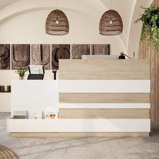 Reception desk with - reception,