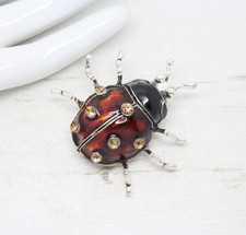 Vintage Style Red Enamel