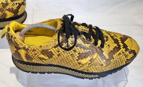 Gucci yellow python snakeskin - gucci,