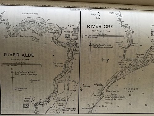 Vintage sea chart - sea, /