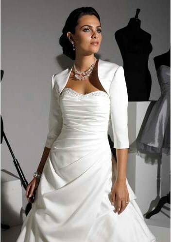 Bridal bolero jacket ivory - bridal,
