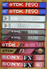10 x TDK FE D SONY FX BASF
