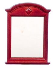 Mahogany Framed Mirror, Dolls