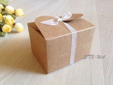 100 Kraft Paper Wedding Favour