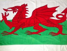 100% Cotton Wales/Welsh Dragon