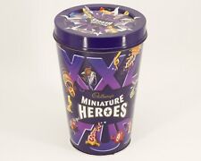 Cadburys Miniature Heroes XXL Tub metal tin storage container