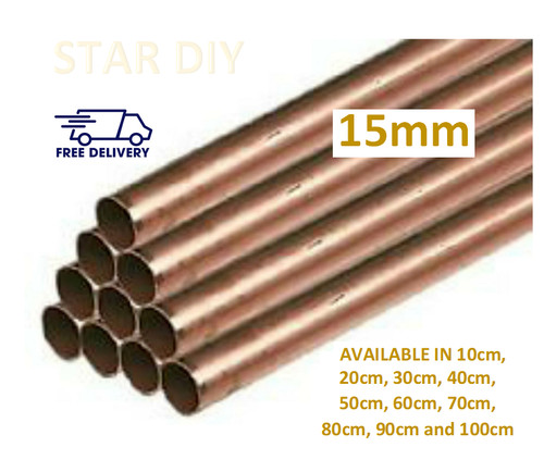 Various 15mm copper tube - 15mm, tube/pipe