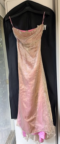 Vintage 90s dkny - metallic, silk