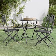 Garden Dining Set Anthracite