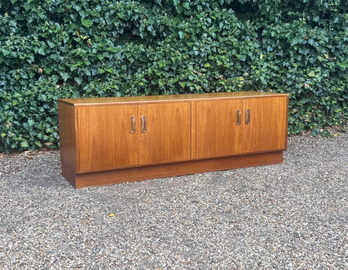 Mid century sideboard lp - l;ow,