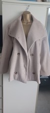 LADIES PRIMARK JACKET SIZE LARGE 20 LIGHT BEIGE SOFT TOUCH