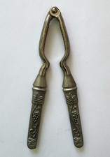Antique Pewter Handle Nutcrackers - Bought in Germany - 1900 to 1920 era 