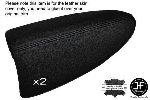 Black stitch rear door - black,