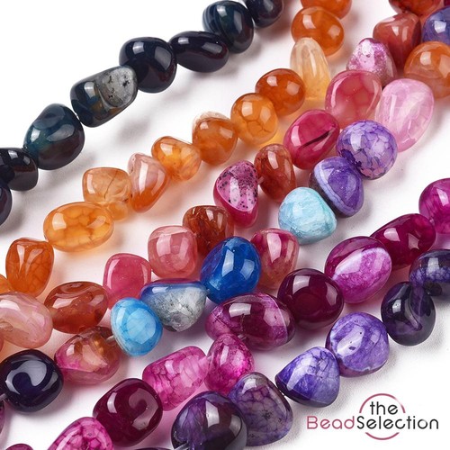 Agate gemstone tumbled nugget - tumbled,