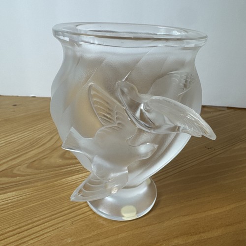 Vintage lalique rosine frosted - lalique,