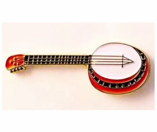 Banjo pin badge jazz - badge., country