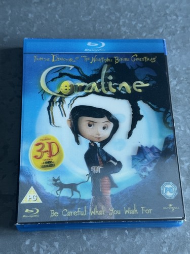Coraline blu ray and - 2d,