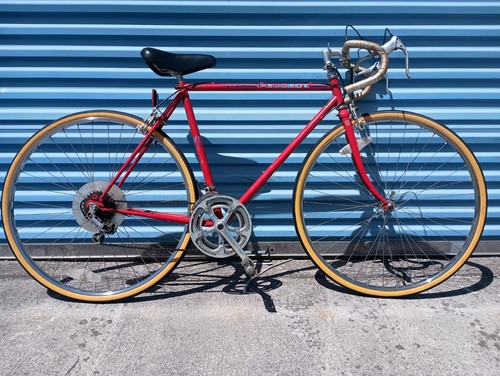 Vintage peugeot touring bike - vintage,