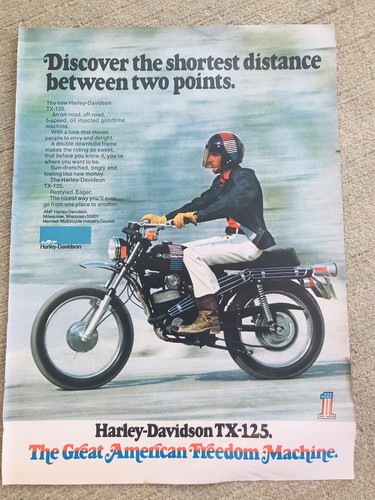 Harley davidson tx125 - harley,