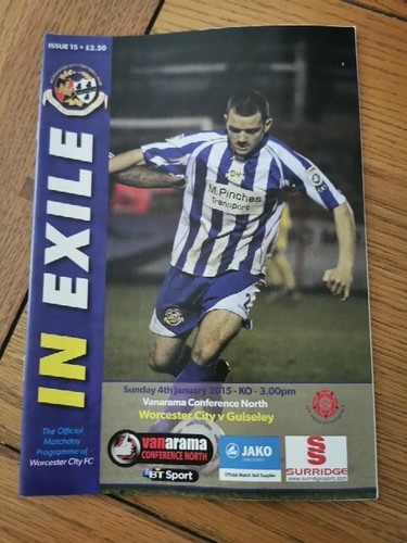 Worcester city guiseley - worcester,