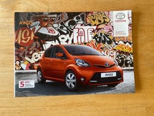 TOYOTA AYGO SALES BROCHURE 2013 39 PAGES AYGO AYGO+ AYGO ICE AYGO FIRE